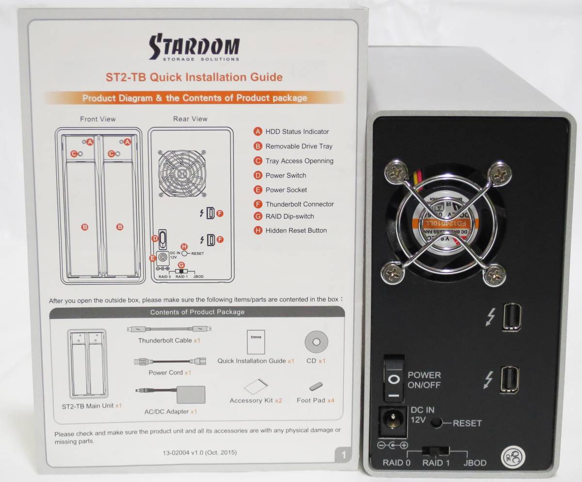 Stardom SOHOTANK ST2-TB Thunderbolt 2 Dual-Bay DAS Review