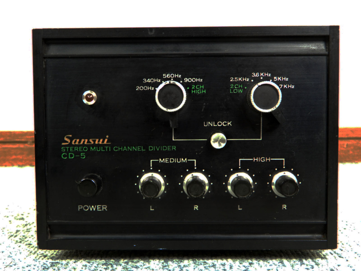 CD-5 Sansui ステレオマルチチャンネルディバイダー サンスイ