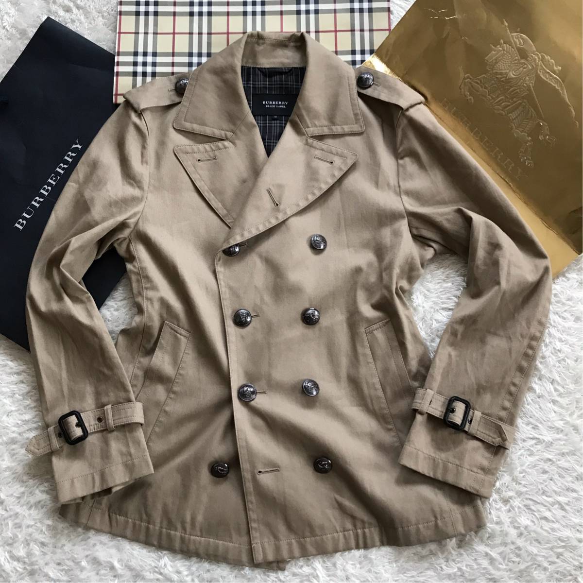BURBERRY ブルーレーベル バーバリー ロンドン LABEL BLUE LONDON ☆超 
