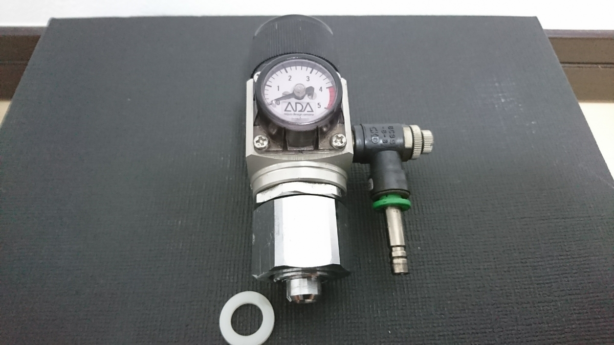 品ADA大型ボンベ用レギュレータ 商品の説明大型co2ボンベ用のレ…