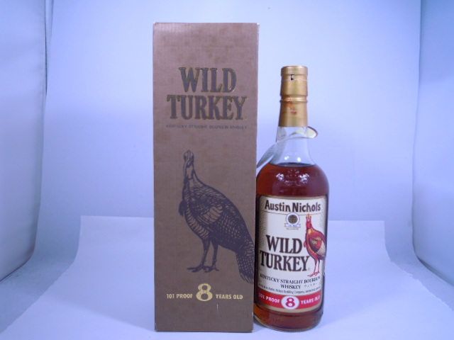8年 TURKEY ワイルドターキー 古酒 WILD 750ml 50.5% 未開栓 古酒・未開栓