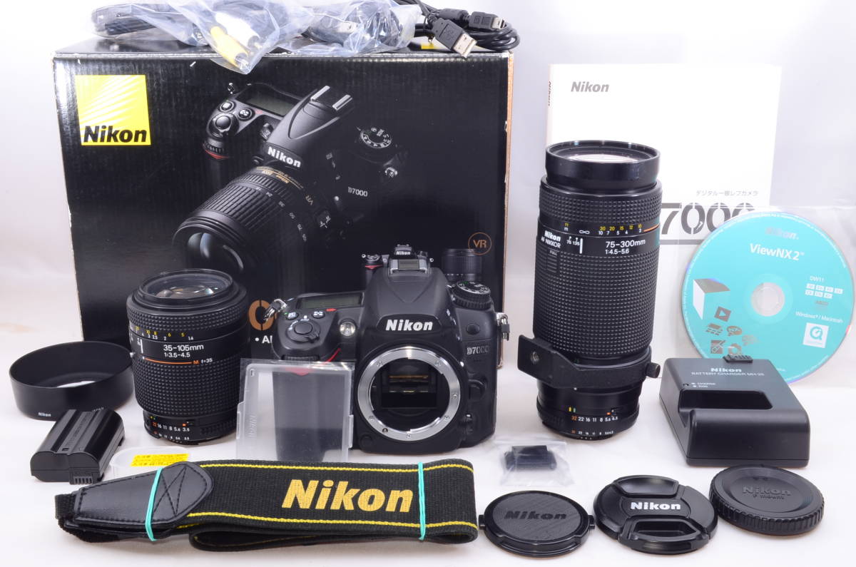 ニコン D7000 Nikon Wレンズ付！！ ✨ショット数700回✨Nikon D7000 