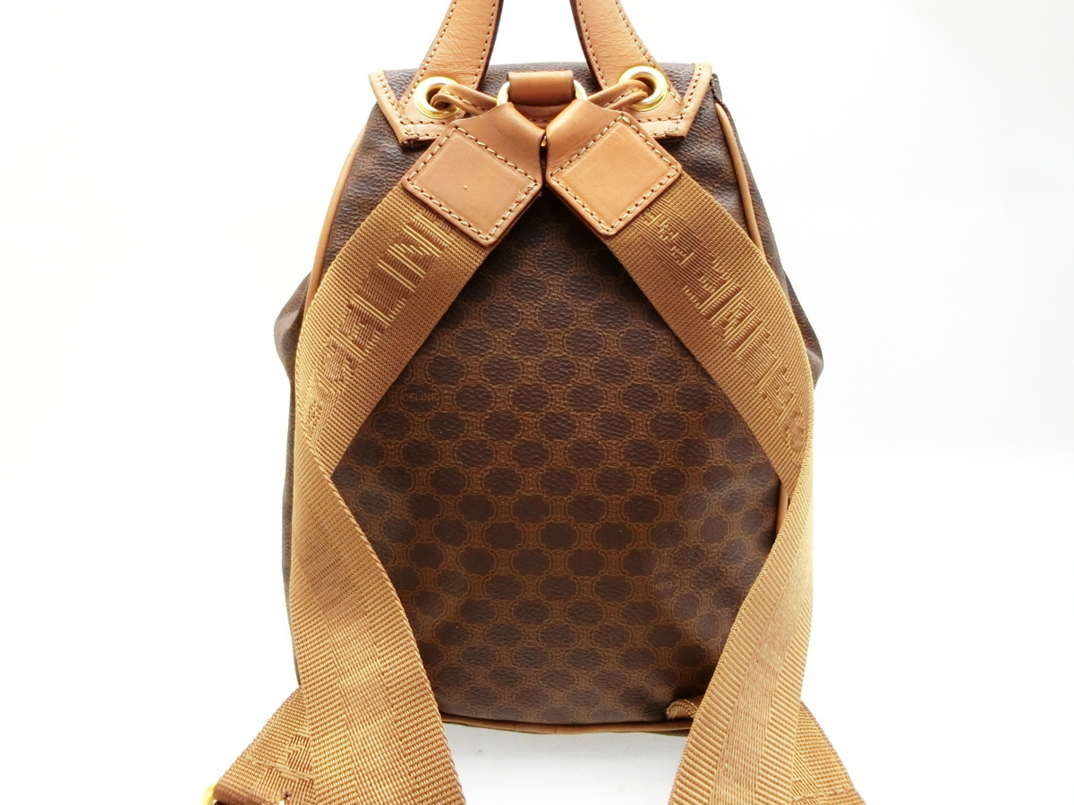 CELINE セリーヌ ヴィンテージ マカダム柄 ブラウン ◇S6171 CELINE