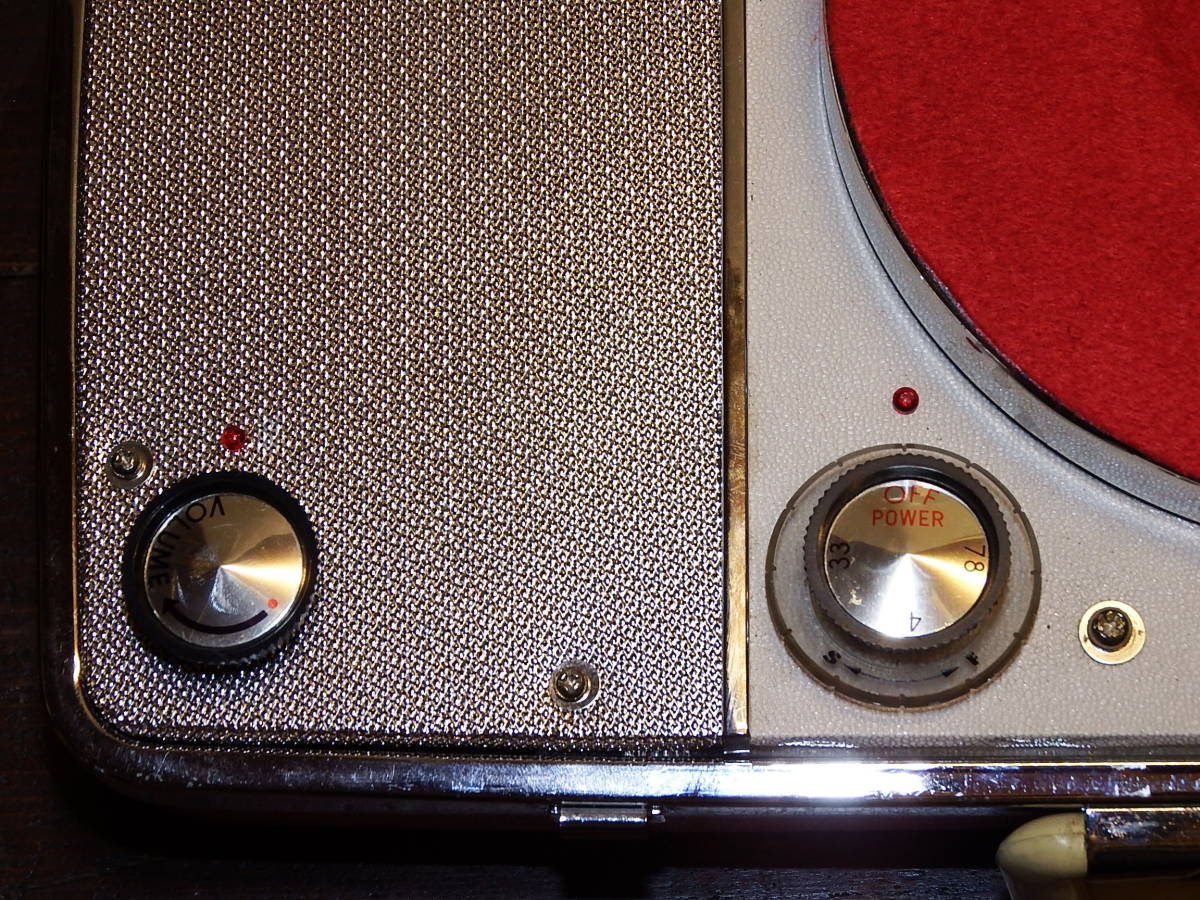 ビクター SPE-8100 ポータブル レコードプレーヤー　VICTOR VICTOR ビクター 真空管式ポータブルレコードプレーヤー SPE-8100