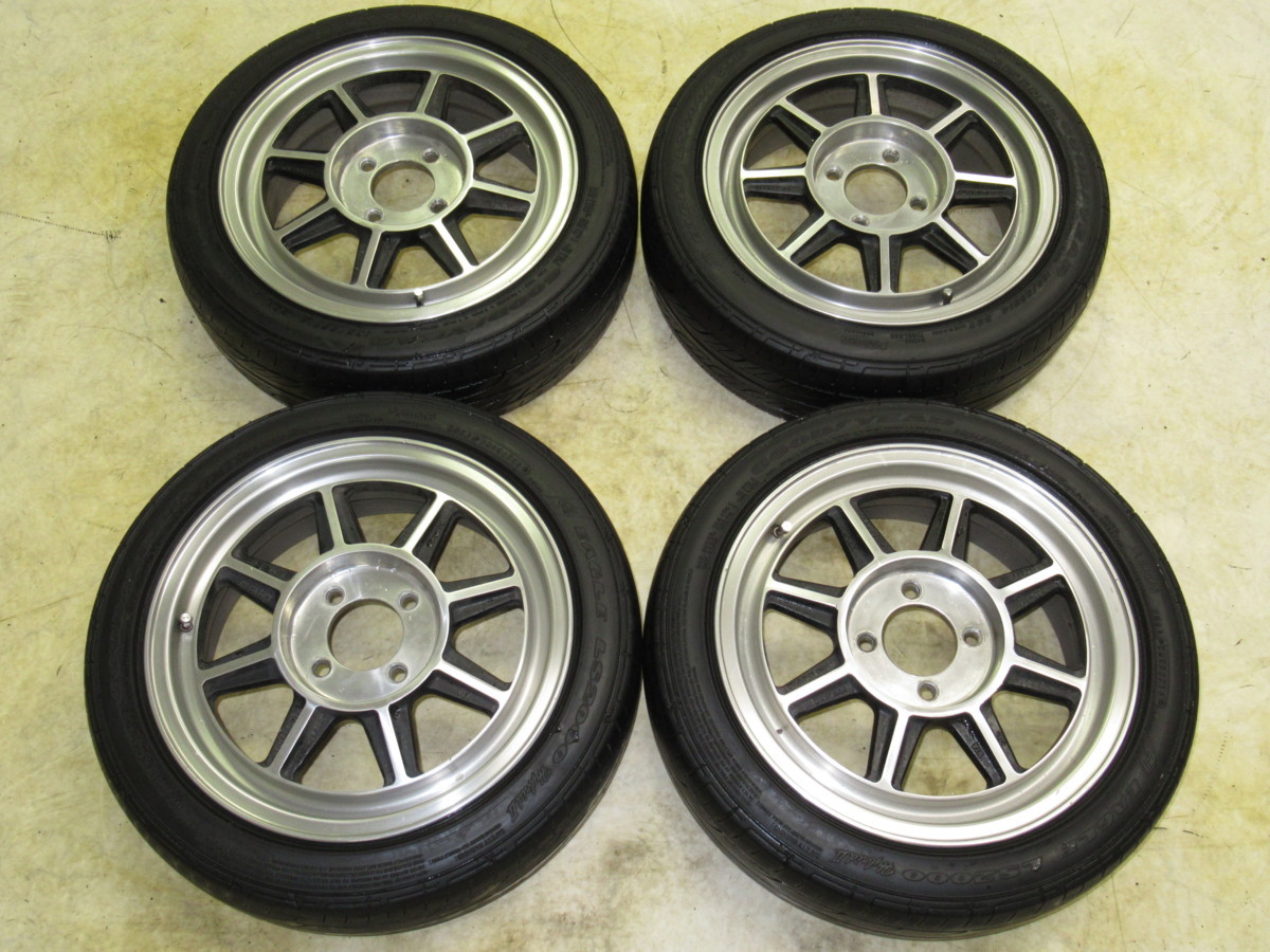 軽サイズ！HAYASHI RACING(ハヤシレーシング)タイプSTF 5J-14 off+35 