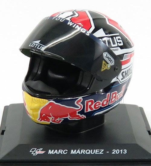 Altaya　1/5　ヘルメット　M．マルケス　ホンダ　2013 モトGP チャンピオン