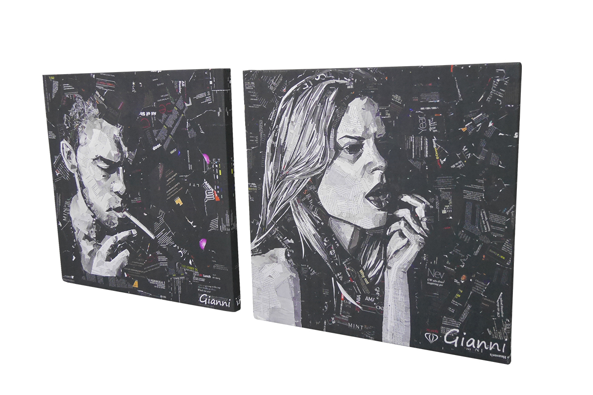 インテリアアートパネル 油彩絵画 壁掛け装飾 モダン アメリカン雑貨 おしゃれ 雑貨 海外 女性 男性 50 50cm 2枚セット 28 ファブリックパネル 売買されたオークション情報 Yahooの商品情報をアーカイブ公開 オークファン Aucfan Com