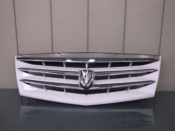 H14178 アルファード V 10系 後期 フロントグリル カメラ用 MNH10/MNH15/ANH10/ANH15 フロントグリル アルファード 10系 スモークメッキ グリルの通販 GAKU＠愛知