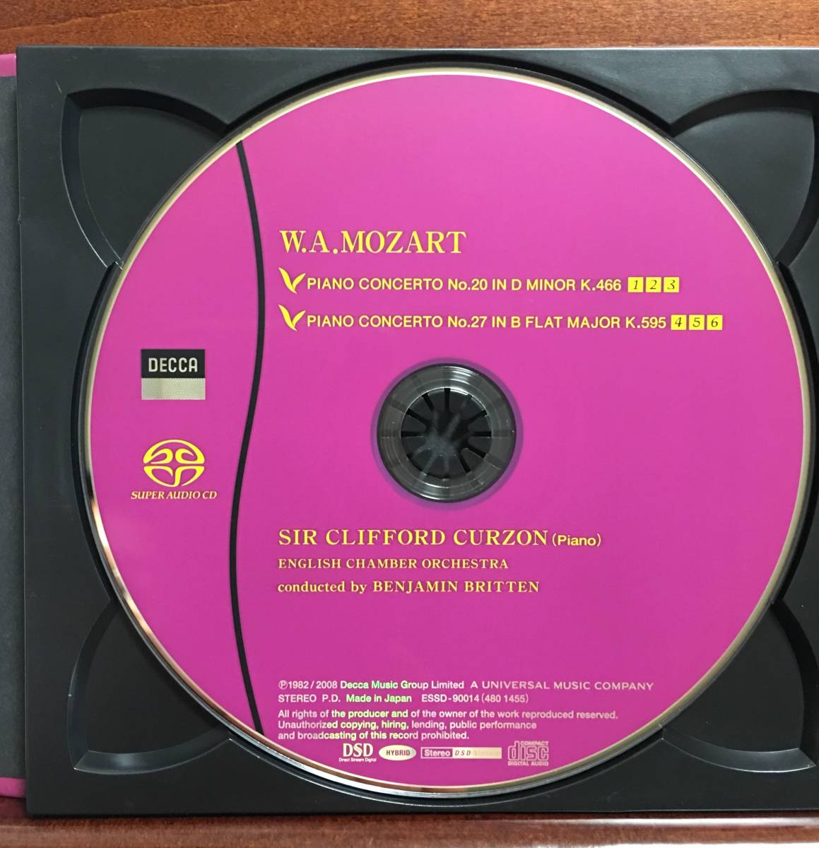 極美品】☆ESOTERIC カーゾン モーツァルト ピアノ協奏曲第20＆27番