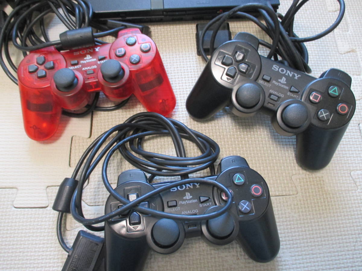PS2 コントローラー 動作確認済み 本体 ケーブル 箱 SONY 本体本体 