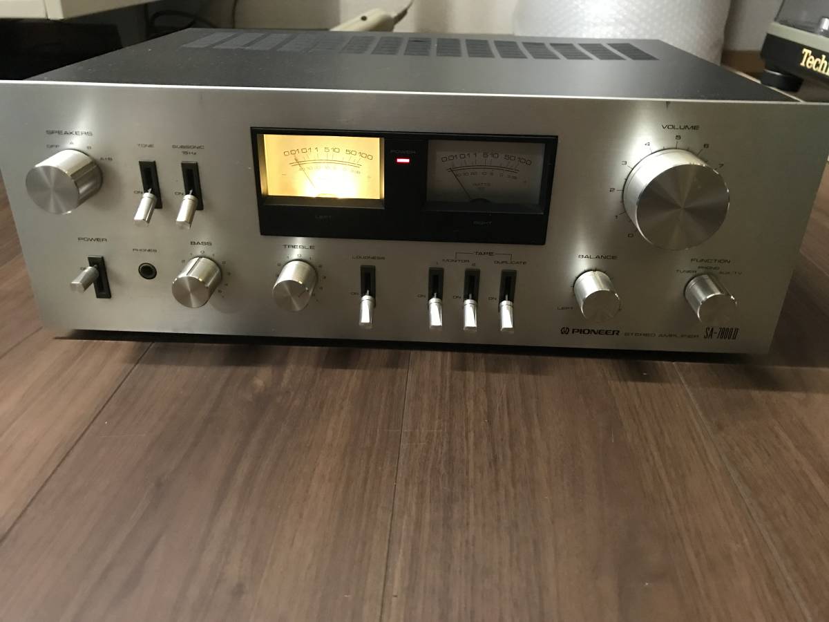 ジャンク PIONEER/パイオニア☆プリメインアンプ☆SA-7800II 管N4180 #
