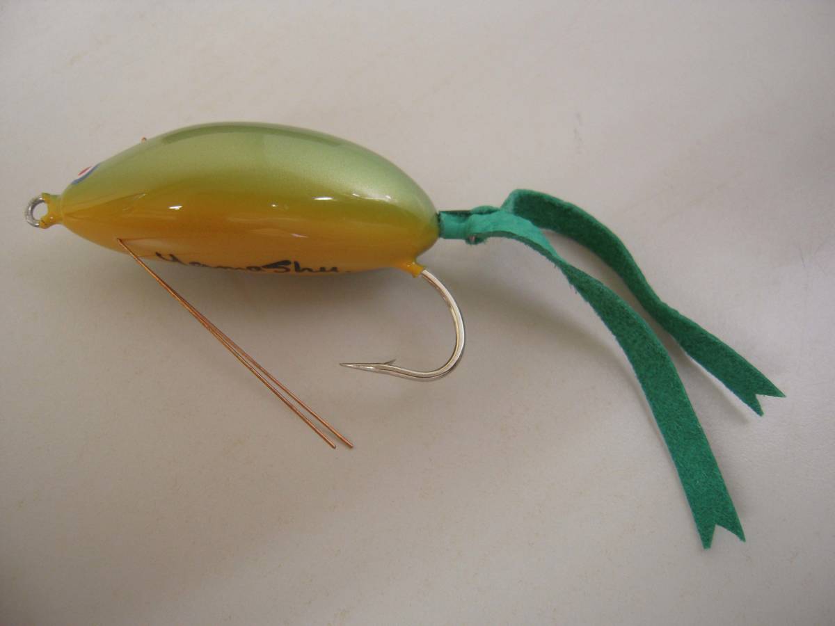 ヤマシュウフロッグ Ⅱ ガウラクラフト FSS 山田周治 バルサ50関係 ホンナミスピリット マキリ ルアー ホンナミ マキリ ６０㎜ ＳＳＳ 8g