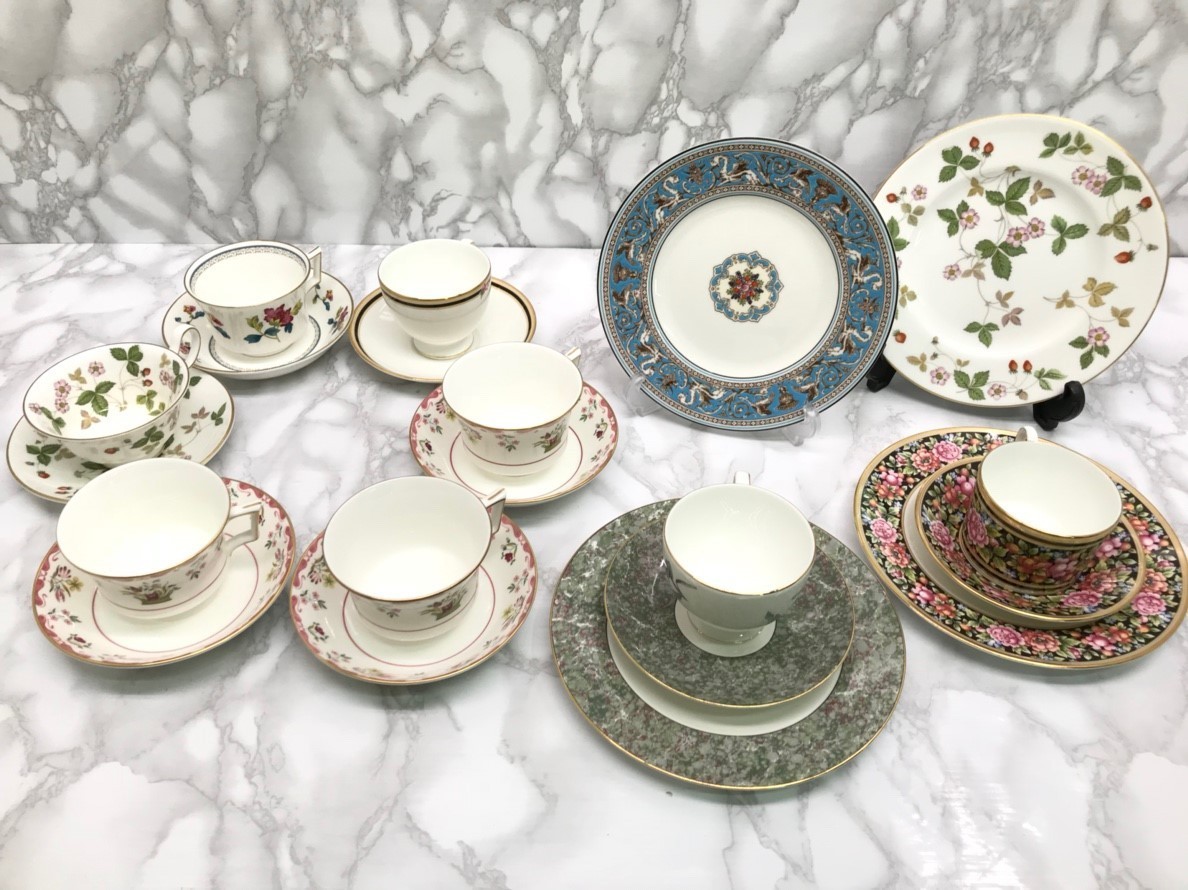 ウェッジウッド WEDGWOOD カップ プレート -「ウェッジウッド カップ&ソーサー ウェッジウッドWEDGWOOD ウエッジウッド Yahoo!オークション 未使用 ソーサー6客」の ウェッジ セイラーズフェアウェル 食器 ソーサー +