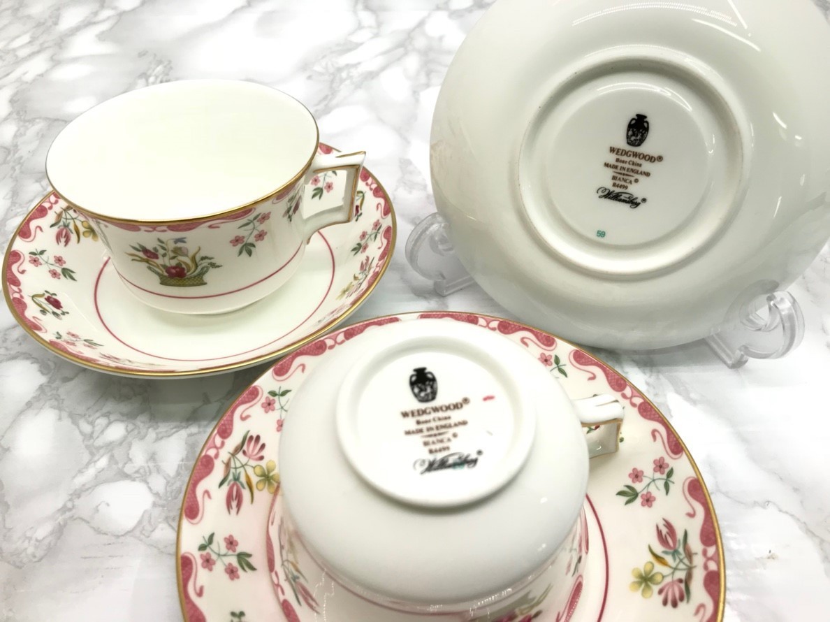 ウェッジウッド WEDGWOOD カップ プレート -「ウェッジウッド カップ&ソーサー ウェッジウッドWEDGWOOD ウエッジウッド Yahoo!オークション 未使用 ソーサー6客」の ウェッジ セイラーズフェアウェル 食器 ソーサー +