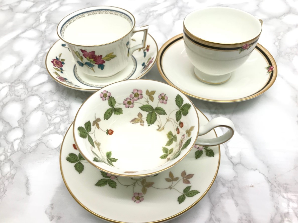 ウェッジウッド WEDGWOOD カップ プレート -「ウェッジウッド カップ&ソーサー ウェッジウッドWEDGWOOD ウエッジウッド Yahoo!オークション 未使用 ソーサー6客」の ウェッジ セイラーズフェアウェル 食器 ソーサー +
