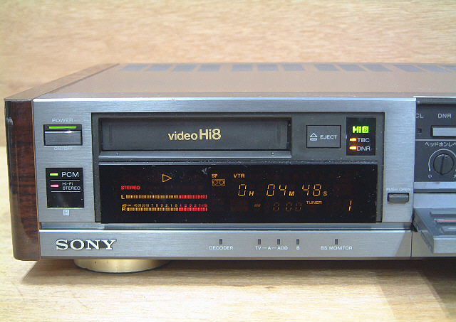 ★プロの一押し★SONY Hi8ビデオ 最高峰 EV-BS3000 ハイクオリティーシステム「高音質高画質」搭載機 メンテ済完動品★0181125-0５_5