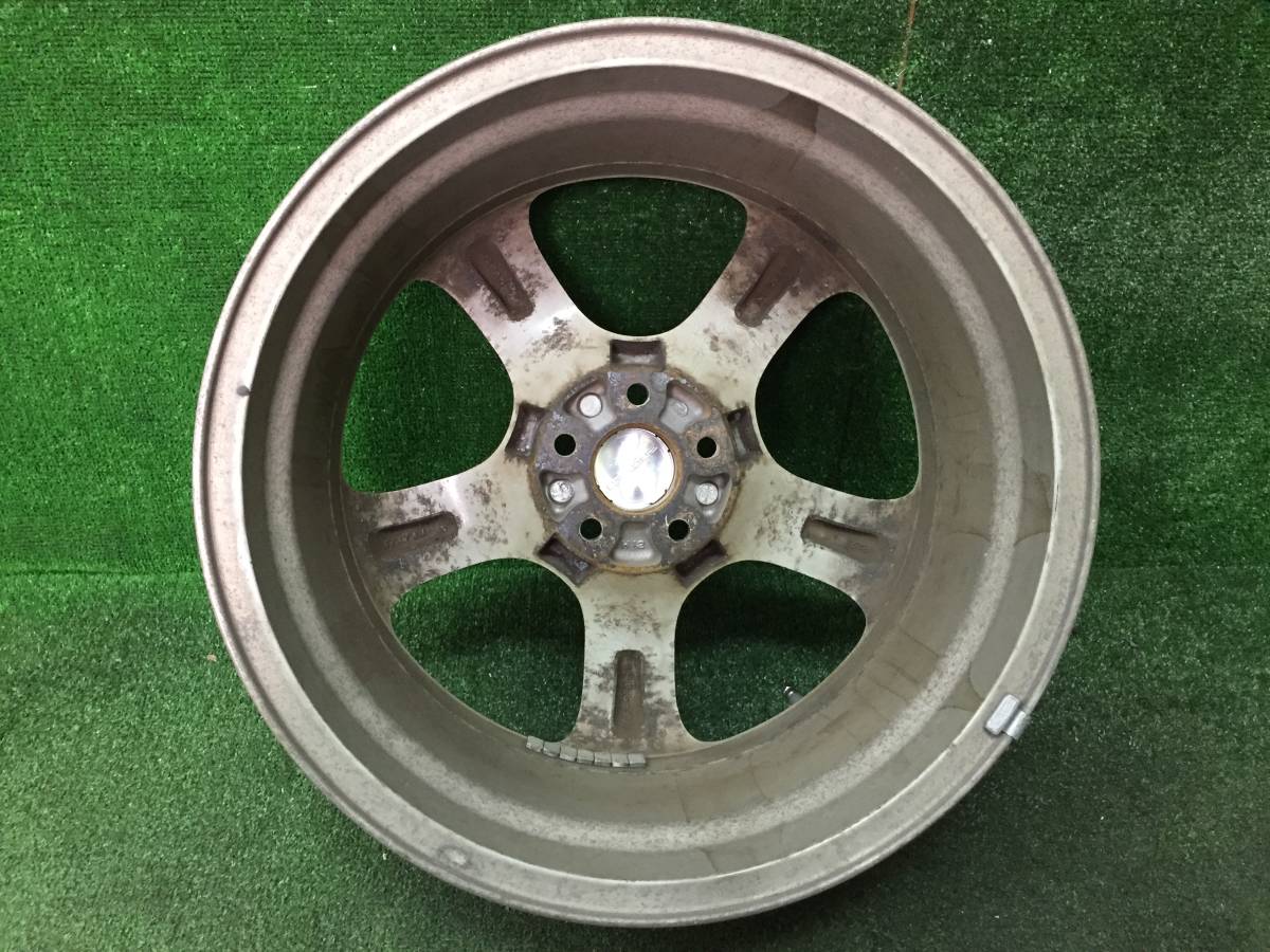 5穴 17インチ スバル インプレッサ 7J STI 中古 17インチアルミ