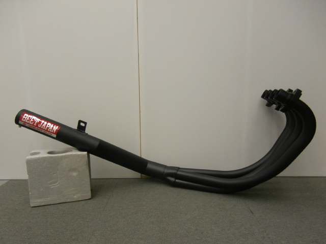 Z400FX⁄Z400J⁄カワサキ ※be Z400FX ショート管 黒64π E1-E3/当時style