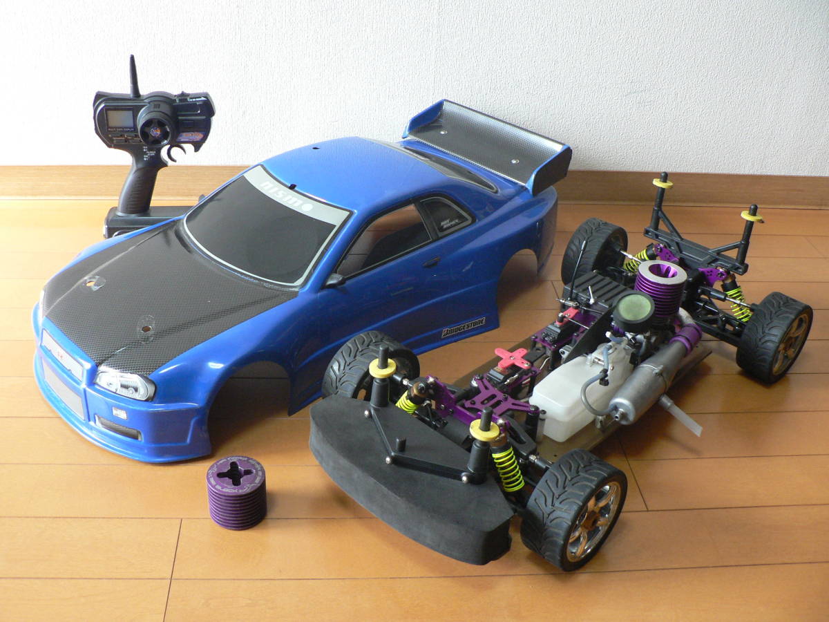 6］コロンビア 1/8 古いRCエンジンカー 京商 ラジコン 1⁄8 RC Cars