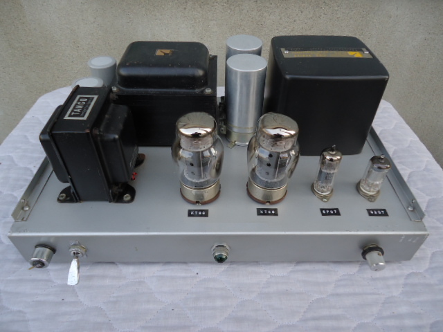 KT88プッシュプルアンプ 金沢電気電子工房 : 自作・KT88ﾌﾟｯｼｭﾌﾟﾙ LUX