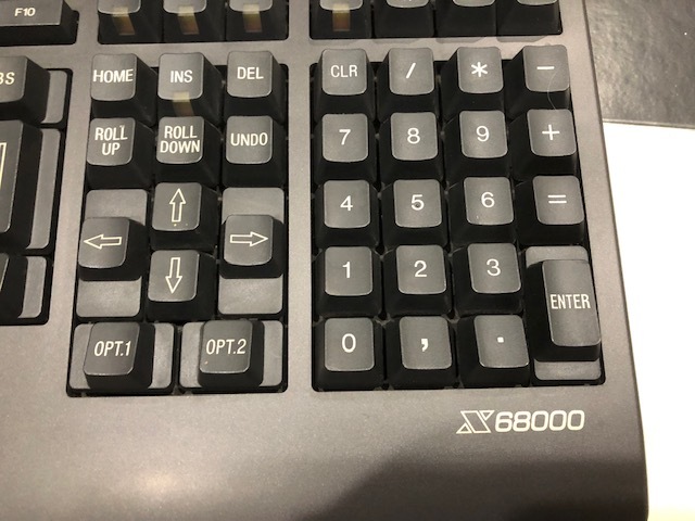 SHARP DSETK0016CE01 旧型PC X68000用キーボード□ジャンク品-商品