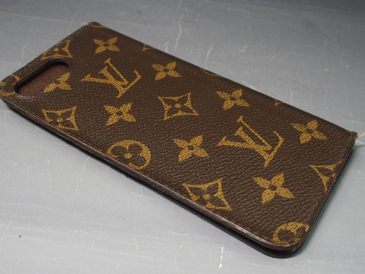 大人気，新品 送料378円 LOUIS VUITTON ルイ ヴィトン モノグラム iPhone7 8 プラス + 対応 スマホケース 携帯 アイフォン m002(服飾小物)｜売買されたオークション情報、yahooの商品情報をアーカイブ公開 - オークフ 服飾小物