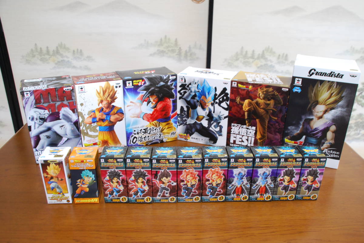 ☆④ドラゴンボール フィギュア17種セット これで最後だ10倍かめはめ波