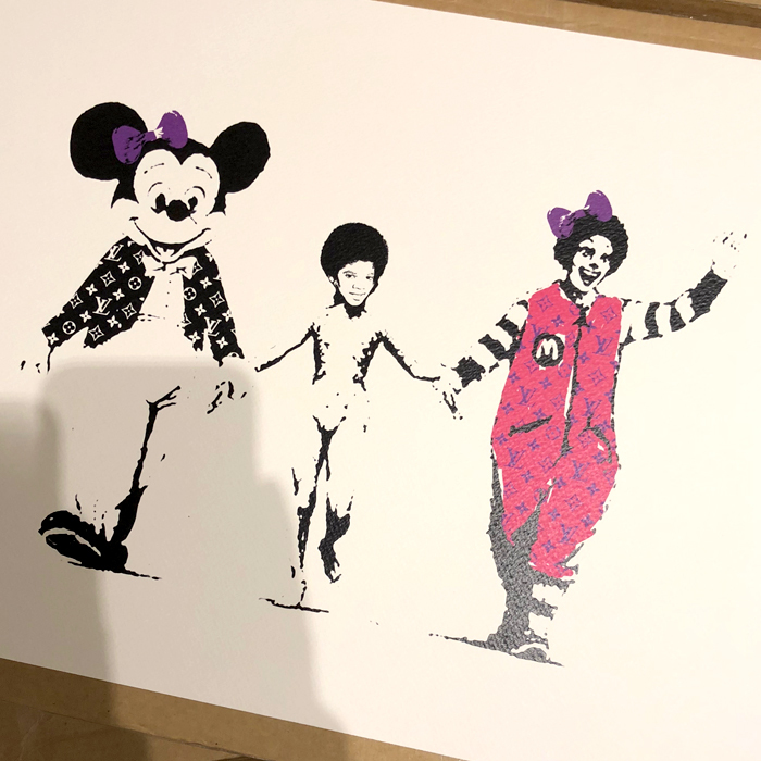 希少！本物！2017年 世界限定100枚 DEATH NYC Banksy バンクシー