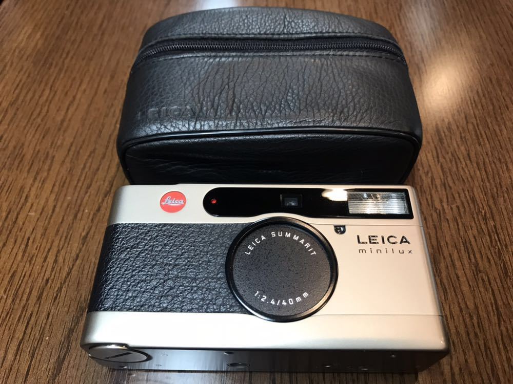 LEICA minilux ライカ ミニルックス ケース付き 動作良好 ,ライカ