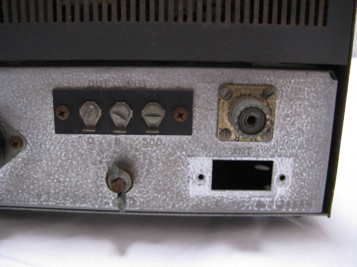 トリオ TRIO JR-310 ジャンク 受信機 3.5-50MHz 動作未確認 真空管式