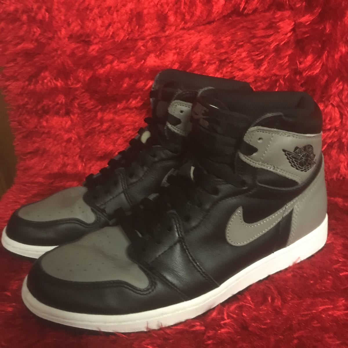 27.5 air jordan 1 retro high og shadow nike 中古 ナイキ エア