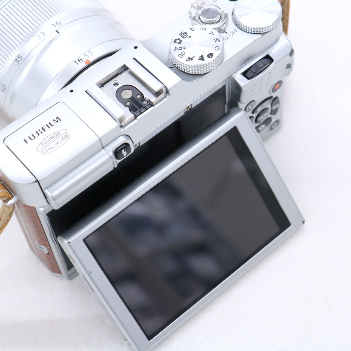 動作未確認ジャンク品☆FUJIFILM フジフィルム X-A1 ボディ ブラウン