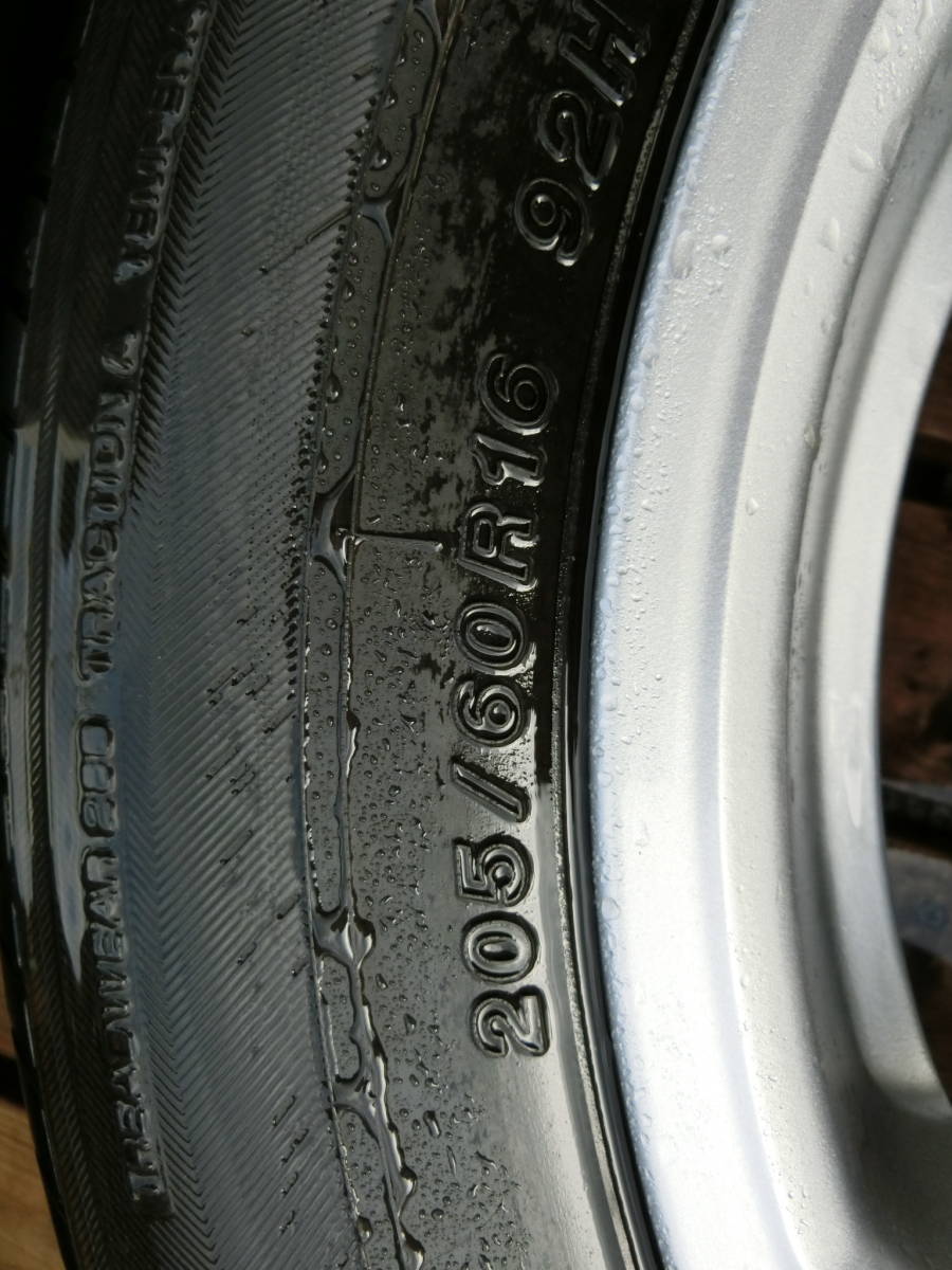 205/60/R16 日産純正 ジュークで使用 バリ山 【公式通販】