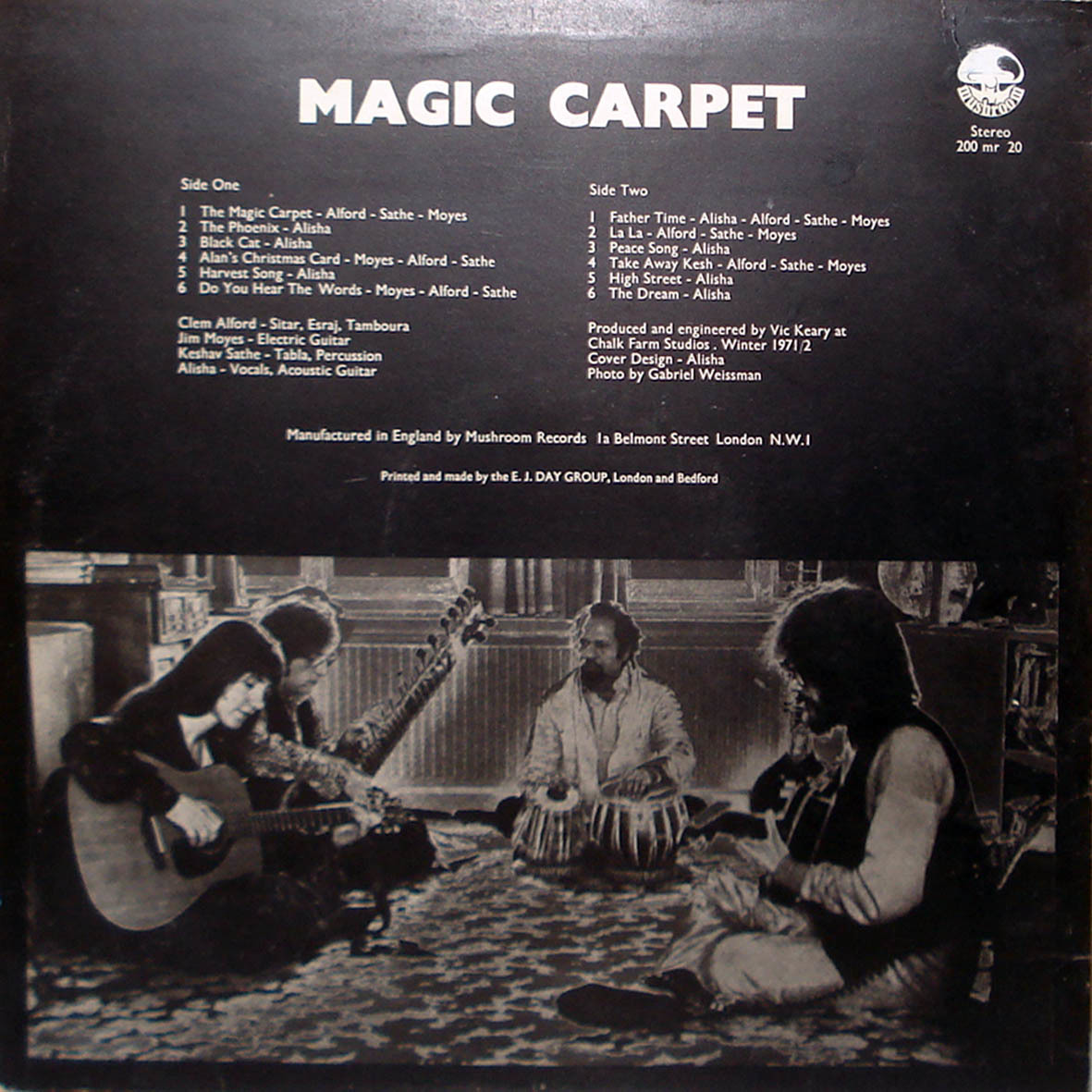 ○ MAGIC CARPET マジックカーペット／MAGIC CARPET オリジナル 英国盤