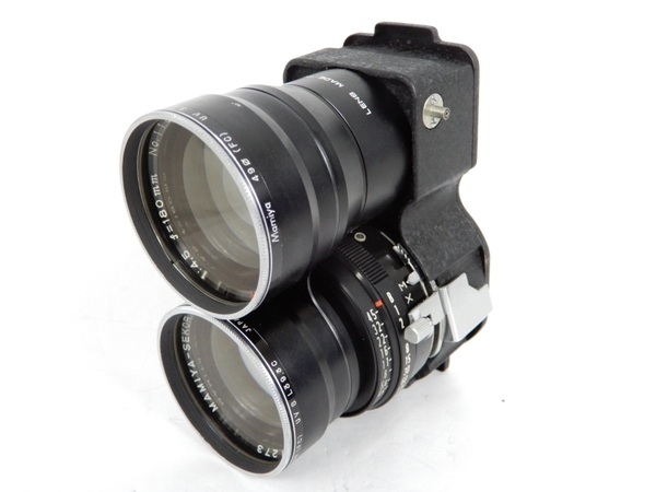 ジャンク マミヤ MAMIYA-SEKOR SUPER 4.5 180mm 二眼レンズ カメラ
