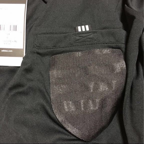 新品 アディダス レフリー ベーシックジャージーL/S サイズ2XO 黒色_4