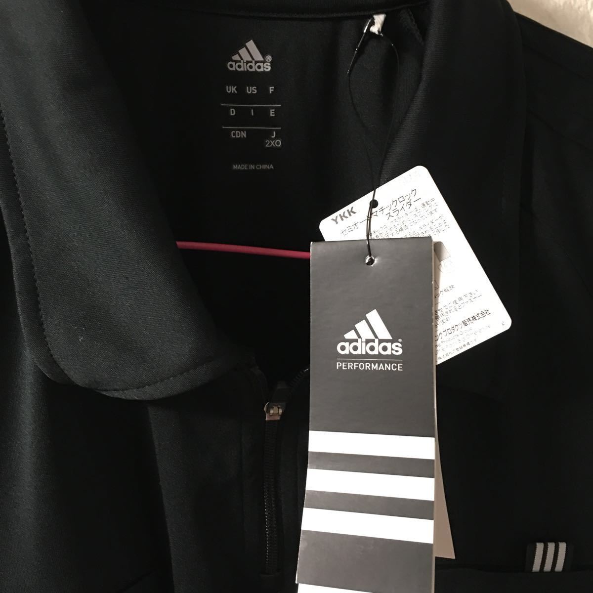 新品 アディダス レフリー ベーシックジャージーL/S サイズ2XO 黒色_7