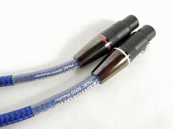 ゾノトーン　7NAC-5000 Meister XLRケーブル(1m ペア) 中古 Zonotone ゾノトーン 7NAC-5000 Meister XLRケーブル 1m ペア