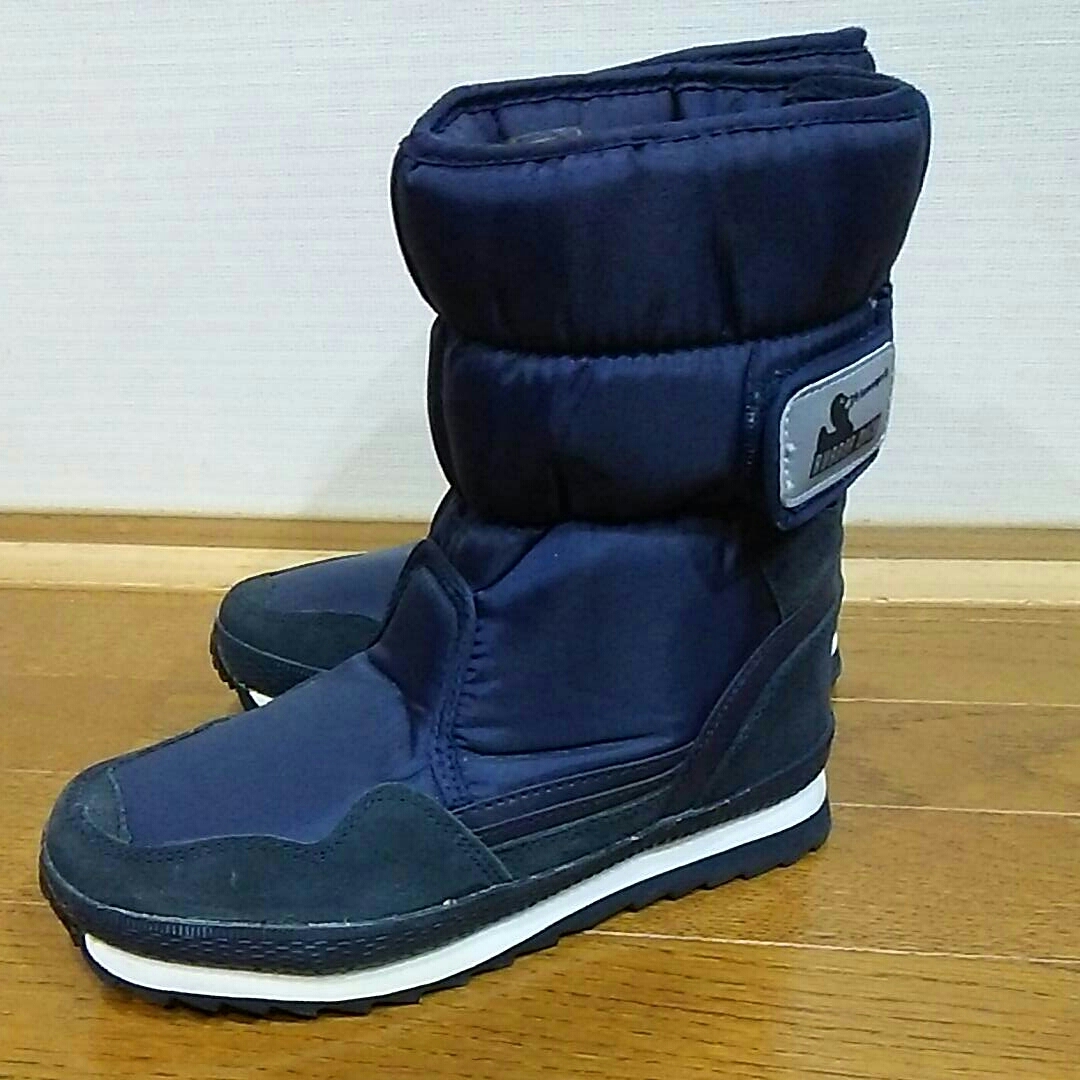 《未使用》ラバーダック ナイロンスエード ブーツ