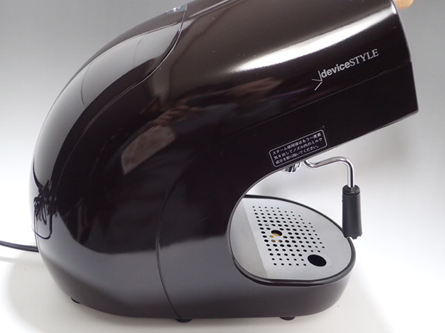 【値下げ！】ポッドエスプレッソマシン PD-1 deviceSTYLE 取説付 値下げ！ポッドエスプレッソマシン PD-1 deviceSTYLE 取説付