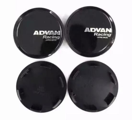 ADVAN Racing ホイールセンターキャップ ブラック 新品未使用 送料無料