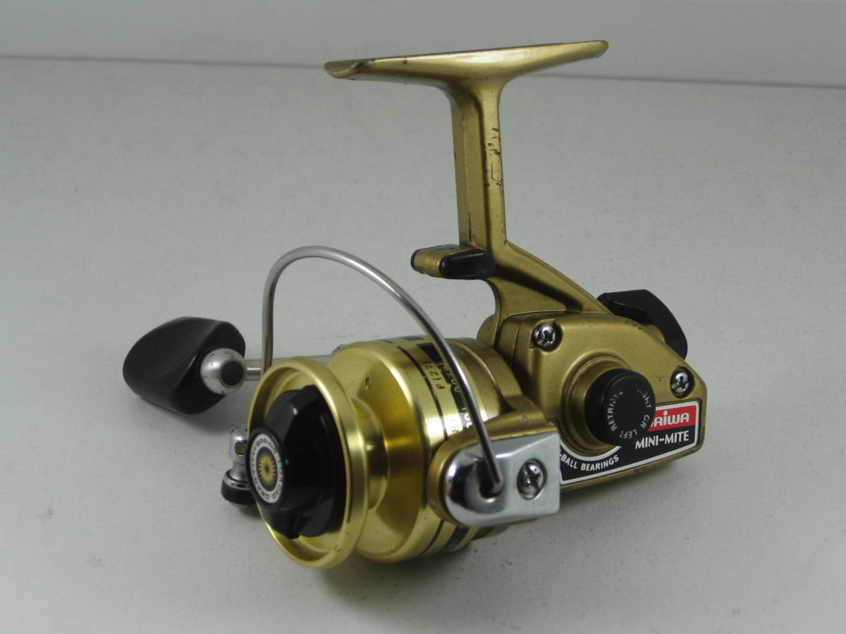 オールド Daiwa MINI-MITE スピニングリール 即決 オールド ダイワ