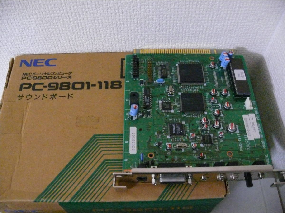 NEC PC-9801-118 - Yahoo!オークション PC-9801-86 □ PC-9821⁄9801 