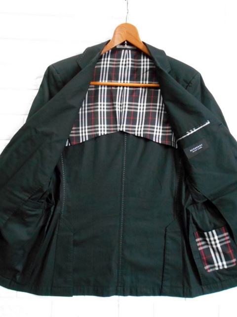 裏チェック柄○BURBERRY BLACK LABEL バーバリー ブラックレーベル