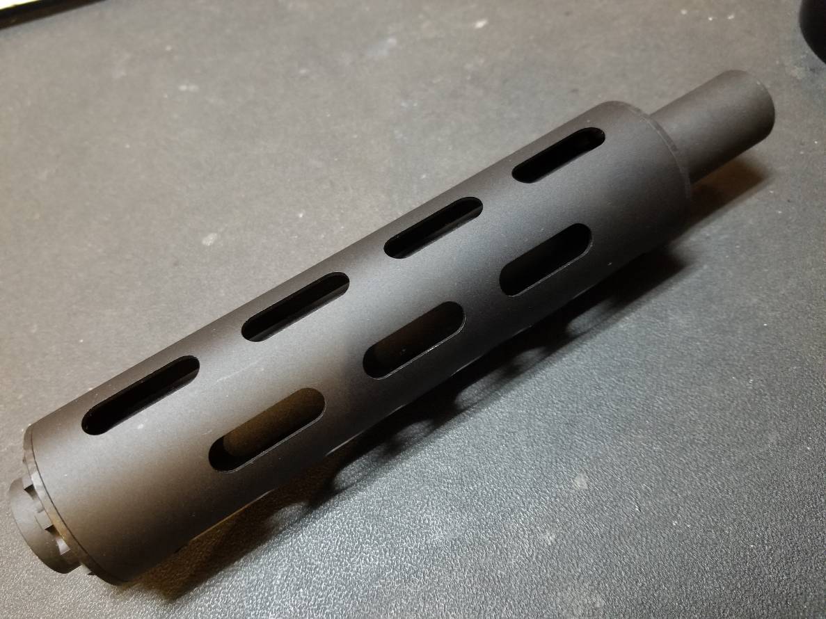 FierceBull MD2 ヒートシンクサイレンサー FierceBull MD2 ヒートシンクサイレンサー イングラムM11など FierceBull MD2 ヒートシンクサイレンサー イングラムM11など