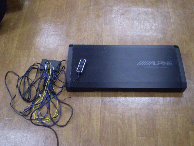 ☆ALPINE アルパイン サブウーファー サブウーハー SWE-2200 中古品