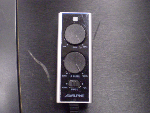☆ALPINE アルパイン サブウーファー サブウーハー SWE-2200 中古品