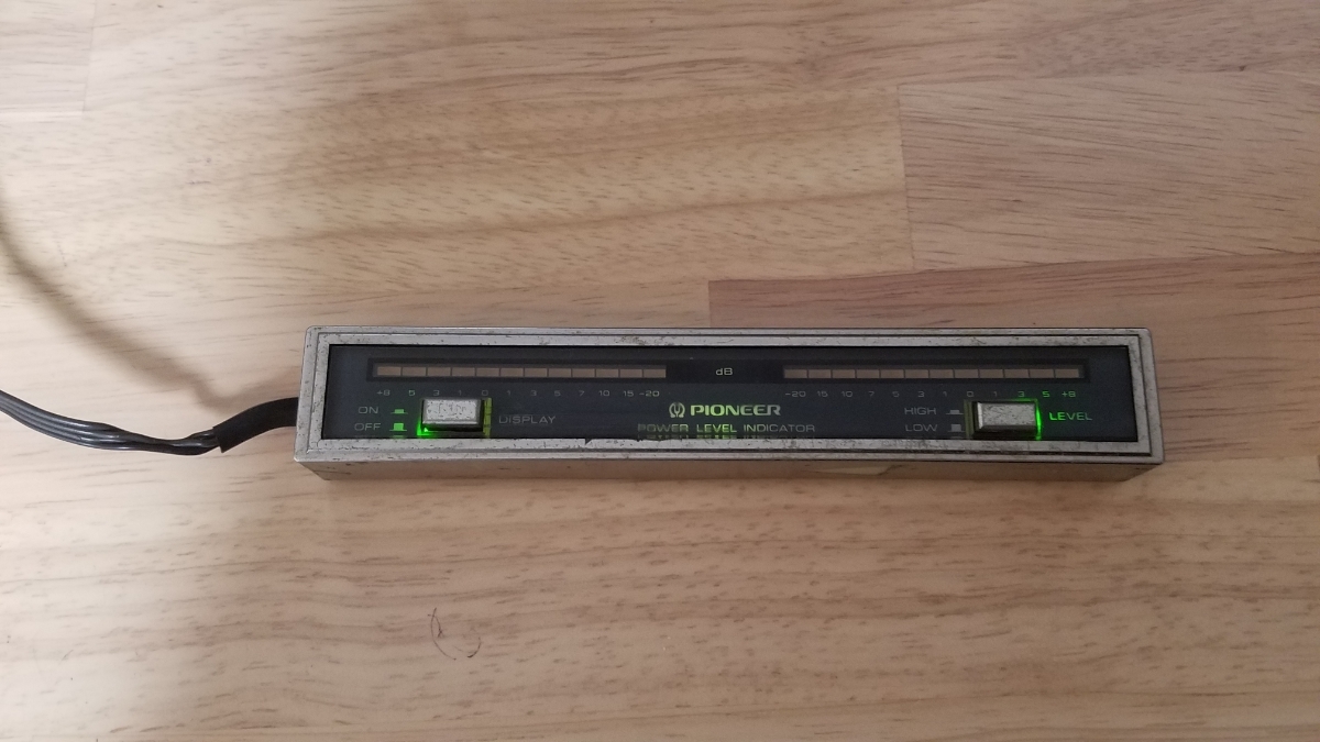 パイオニア PIONEER パワーレベル インジケーター RD-150 ロンサム