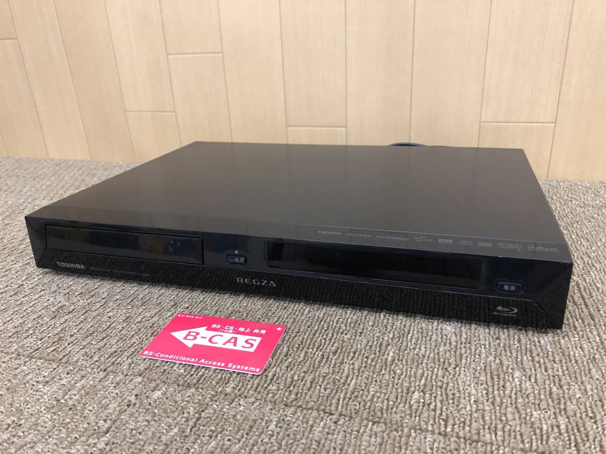 01-G588【TOSHIBA】東芝 HDD＆ブルーレイディスクレコーダー 1TB REGZA