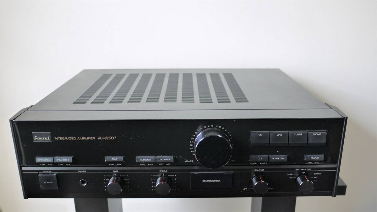 サンスイ au-α507プリメインアンプです いい音です！！動作ok サンスイ